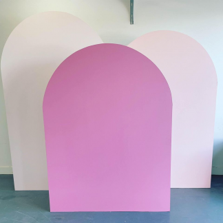 Pink Trio Arch