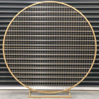 Gold Mesh Backdrop