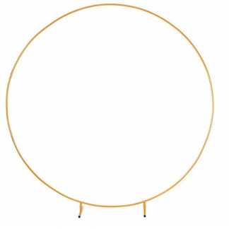 Gold Ring Hoop Backdrop